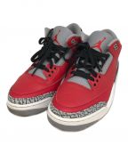 NIKEナイキ）の古着「AIR JORDAN 3 RETRO SE FIRE RED/FIRE RED-CEMENT　エアジョーダン3/CK5692-600」｜レッド