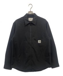 CarHartt（カーハート）の古着「colewood shirt/ジップシャツ/シャツ/」｜ブラック