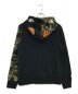 A BATHING APE (アベイシングエイプ) 1st camo green × black 袖切り替えシャークパーカー ブラック サイズ:M：32000円