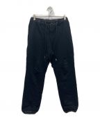 sacaiサカイ）の古着「s Sweat Jersey Pants/スウェットジャージーパンツ/スウェットパンツ/SCM-072/ブラック」｜ブラック