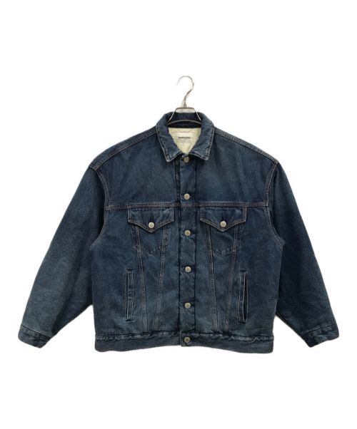 MONKEY TIME（モンキータイム）MONKEY TIME (モンキータイム) PDD DENIM TRUCKER JACKET ind/ジャケット/デニムジャケット//83256991637 ブルー サイズ:Lの古着・服飾アイテム