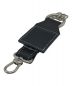 HIDAKA (ヒダカ) SLIDE LOCK KEY RING BLACK ブラック：6000円