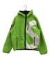 THE NORTH FACE（ザ ノース フェイス）の古着「S Logo Hooded Fleece Jacket/フリースジャケット/ﾎﾞｱｼﾞｬｹｯﾄ/NT62004I」｜グリーン