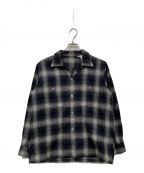 A.R.P.R?エーアールピーエフ）の古着「Ombre Check Loop Collar Shirt/チェックシャツ/オンブレシャツ/