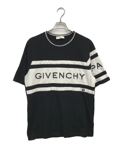 GIVENCHY（ジバンシィ）GIVENCHY (ジバンシィ) ロゴTシャツ/BM70KV3002 ブラック サイズ:XLの古着・服飾アイテム