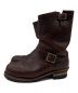 RED WING (レッドウィング) エンジニアブーツ 8258 100th 2005足限定 ブラウン サイズ:9D：36000円