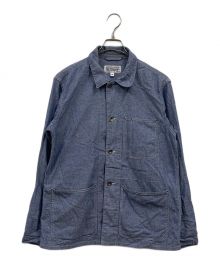 Engineered Garments（エンジニアド ガーメンツ）の古着「シャンブレーカバーオール/カバーオール」｜ブルー