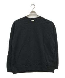 Snow peak（スノーピーク）の古着「Recycled Cotton Sweat Crew-Neck/クルーネックスウェット/スウェット/SW-22SU401」｜ブラック