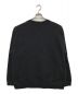 snow peak (スノーピーク) Recycled Cotton Sweat Crew-Neck/クルーネックスウェット/スウェット/SW-22SU401 ブラック サイズ:L：6000円