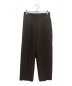 MARKAWARE（マーカウェア）の古着「CLASSIC FIT TROUSERS ORGANIC WOOL TROPICAL」｜ブラウン