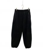 BEAMS SSZビームス エスエスズィー）の古着「MIL FLEECE PANTS/フリースパンツ/11-24-0041-458」｜ブラック