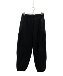 BEAMS SSZ（ビームス エスエスズィー）の古着「MIL FLEECE PANTS/フリースパンツ/11-24-0041-458」｜ブラック