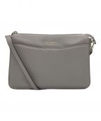 Kate Spadeケイトスペード）の古着「140 MEDIUM CROSSBODY/ランアラウンド/PXR00405」｜グレー