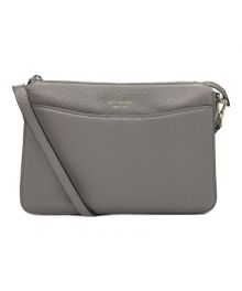 Kate Spade（ケイトスペード）の古着「140 MEDIUM CROSSBODY/ランアラウンド/PXR00405」｜グレー