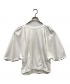 CINOHチノ）の古着「COTTON JERSEY DOLMAN SLEEVE T-SHIRT」｜ホワイト