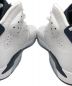 中古・古着 NIKE (ナイキ) エアジョーダン6レトロ/AIR JORDAN 6 RETRO WHITE/MIDNIGHT NAVY ホワイト×ネイビー サイズ:27.5 未使用品：19000円