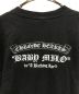 中古・古着 CHROME HEARTS (クロムハーツ) A BATHING APE (アベイシングエイプ) ベビーマイロプリントTシャツ ブラック サイズ:S：25000円