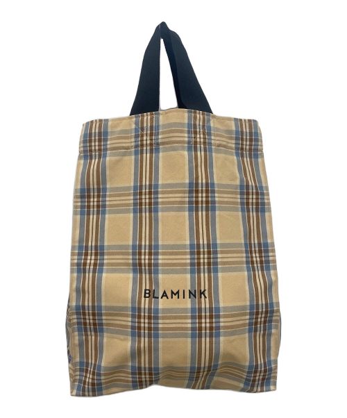 BLAMINK（ブラミンク）BLAMINK (ブラミンク) TOTEBAG トートバッグ ベージュの古着・服飾アイテム