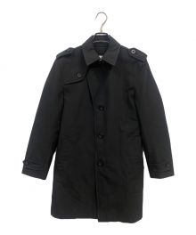 BURBERRY BLACK LABEL（バーバリーブラックレーベル）の古着「ライナー付シングルコート/BMA14901」｜ブラック