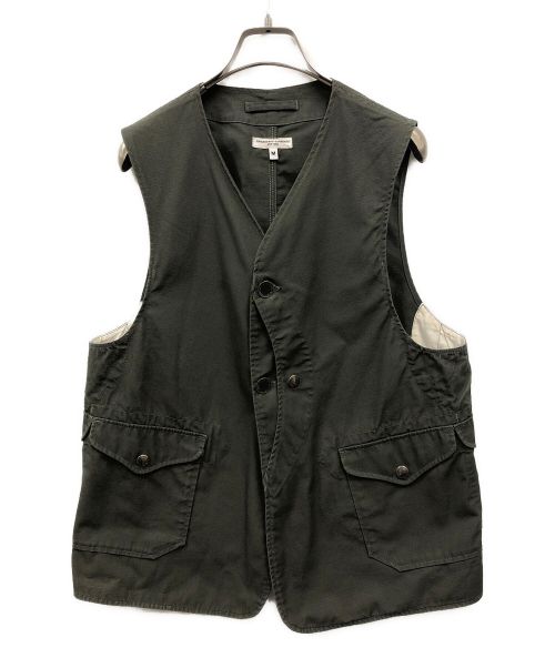 Engineered Garments（エンジニアド ガーメンツ）Engineered Garments (エンジニアド ガーメンツ) Upland Vest オリーブ サイズ:Mの古着・服飾アイテム