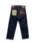 EVISU (エビス) AVIREX (アヴィレックス) Lot.2001 No2セルビッチデニムパンツ オリーブ サイズ:36：24000円