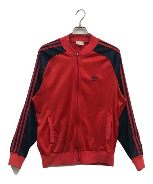 adidas（アディダス）adidas (アディダス) 70’sATPトラックジャケット/トラックジャケット/ジャケット/ レッド×ネイビー サイズ:Ｌの古着・服飾アイテム