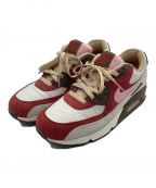 NIKEナイキ）の古着「AIR MAX 90 NRG DQM BACON/エアマックス90/CU1816-100」｜ピンク×ホワイト