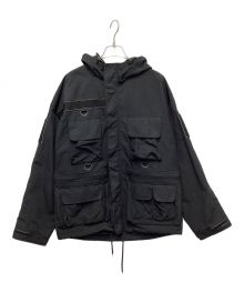 MONKEY TIME（モンキータイム）の古着「PE/N MULTI POCKET JACKET/ブルゾン」｜ブラック