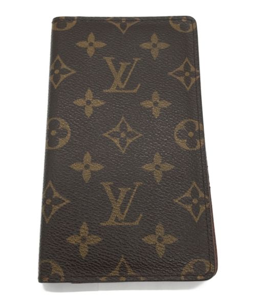 LOUIS VUITTON（ルイ ヴィトン）LOUIS VUITTON (ルイ ヴィトン) 手帳カバー/アジェンダ・ポッシュ/R20503 ブラウンの古着・服飾アイテム