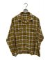 STANDARD CALIFORNIA（スタンダートカルフォニア）の古着「SD OMEBRE CHECK SHIRT」｜イエロー