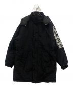 SUPREMEシュプリーム）の古着「Sleeve Logo Sideline Parka/18AW」｜ブラック