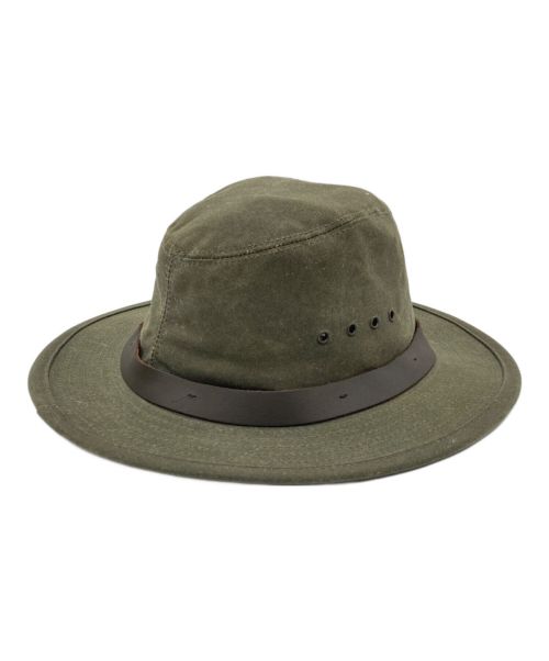 FILSON（フィルソン）FILSON (フィルソン) C.C FILSON TIN CLOTH PACKER HAT/ハット/FMGP006532/USA製 オリーブの古着・服飾アイテム