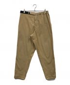 Graphpaperグラフペーパー）の古着「STRETCH TYPEWRITER CHEF PANTS/GM202-40619B」｜ベージュ