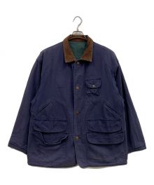 OLD GAP（オールドギャップ）の古着「90'sリバーシブルヴィンテージハンティングジャケット」｜ネイビー