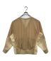 TOGA PULLA (トーガ プルラ) CHIFFON JERSEY CARDIGAN ベージュ サイズ:36：11000円