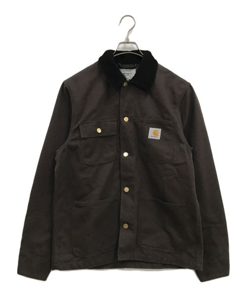 CarHartt（カーハート）CarHartt (カーハート) カバーオール/ミシガンコート/MICHIGAN COAT ブラウン サイズ:Mの古着・服飾アイテム