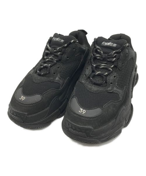 BALENCIAGA（バレンシアガ）BALENCIAGA (バレンシアガ) triple S/トリプルエス/512178 ブラック サイズ:26の古着・服飾アイテム