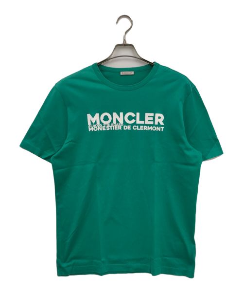 MONCLER（モンクレール）MONCLER (モンクレール) プリントTシャツ/G10918C7D910 グリーン サイズ:Mの古着・服飾アイテム