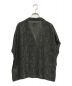 Needles (ニードルズ) French Sleeve Blouse R/CU/PE Botanical Lame Jq/MR114 ブラック×ゴールド サイズ:SIZE 2：10000円