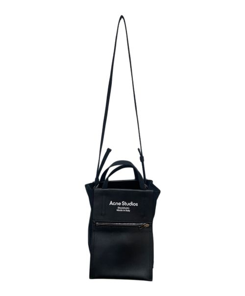 Acne studios（アクネ ストゥディオス）Acne studios (アクネ ストゥディオス) ペイパリーナイロントートバッグ/FN-UX-BAGS000048/ショルダーバッグ ブラックの古着・服飾アイテム