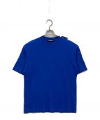 BALENCIAGAバレンシアガ）の古着「LOGO TAB REGULAR S/S T-SHIRT/612966/半袖カットソー」｜ブルー