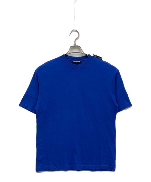 BALENCIAGA（バレンシアガ）BALENCIAGA (バレンシアガ) LOGO TAB REGULAR S/S T-SHIRT/612966/半袖カットソー ブルー サイズ:Ｓの古着・服飾アイテム