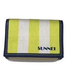 SUNNEI（スンネイ）の古着「WALLET」｜ベージュ×イエロー