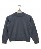 URBAN RESEARCH DOORSアーバンリサーチ ドアーズ）の古着「HAMILTON LAMBSWOOL//ハミルトンウールプチハイネックプルオーバー/DR37-22E110」｜ブルー