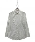 KEISUKE YOSHIDAケイスケヨシダ）の古着「deformation dress shirt/ドレスシャツ/KY19SS002/シャツ/ブラウス」｜ホワイト