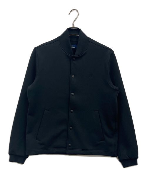 FRED PERRY（フレッドペリー）FRED PERRY (フレッドペリー) Jersey Bomber Neck Jacket/F2583 ブラック サイズ:Sの古着・服飾アイテム