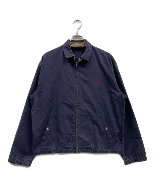 POLO RALPH LAUREN（ポロ・ラルフローレン）POLO RALPH LAUREN (ポロ・ラルフローレン) スイングトップ ネイビー サイズ:Lの古着・服飾アイテム