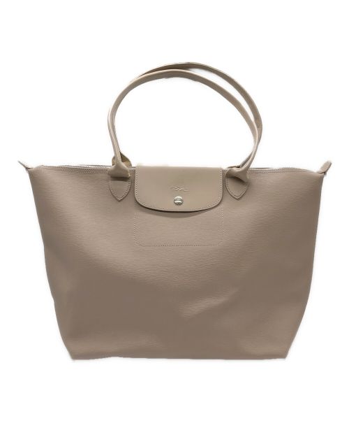 LONGCHAMP（ロンシャン）LONGCHAMP (ロンシャン) トートバッグ/L1899HYQ414 ベージュの古着・服飾アイテム