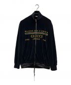 GUCCIグッチ）の古着「シェニールジャケット/595533 XJBTD」｜ブラック