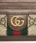 中古・古着 GUCCI (グッチ) オフィディア GG カードケース/523159/カードケース/ ブラウン：20000円